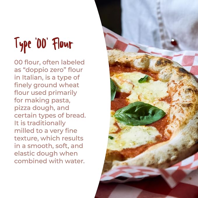 Antimo Caputo 00 Chefs Flour 1 Kilo 2.2 Pound (Pack of 4)