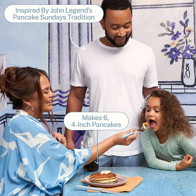Cravings by Chrissy Teigen Pancake and Waffle Mix Gluten free Buttermilk Mochi Pancake &amp Waffle Mix 3 Ingredients Mix Makes 18 Pancakes 14.2 oz (Pack of 6)