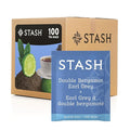 Stash Tea Double Bergamot Earl Grey Black Tea Box of 100 Tea Bags