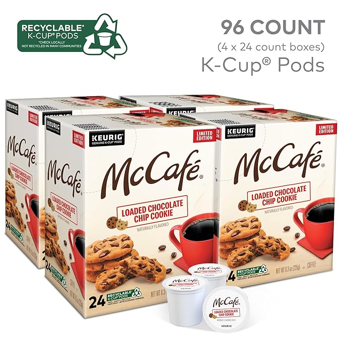 McCafé® Loaded Chocolate Chip Cookie 96ct (4 Packs of 24)