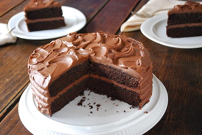 Pamela's Chocolate Cake Mix Kosher Gluten Free &amp Non-GMO 21 Ounce (Pack of 12)