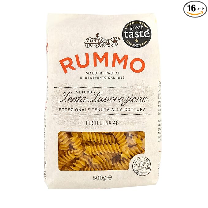 Rummo - Fusilli n.48 Bronze Drawn - 16 Packs of 11 lbs