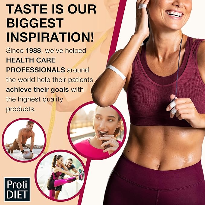 ProtiDIET Collagen Peptides Powder High Protein Keto-Friendly Collagen Supplement to Support Bones and Joints and Promote Healthy Hair and Skin for a Youthful and Radiant Glow