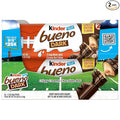 Kinder Bueno Dark Chocolate Bars with Creamy Hazelnut Filling Bulk 30 Count Chocolate Candy Bars for Game Day Football Party Supplies Snacks for Adults 2 Per Pack 1.5 oz Per Pack