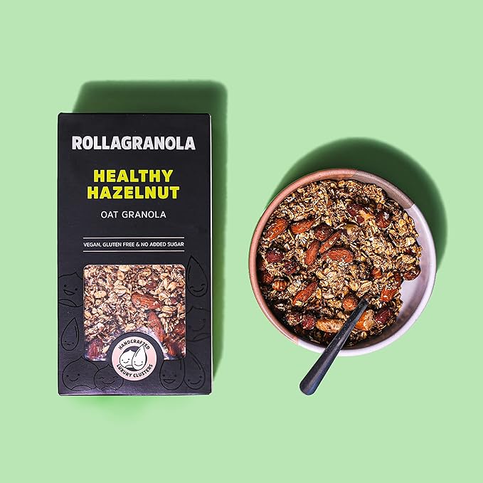 Healthy Hazelnut Granola