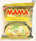 10 Pack Mama Oriental Style Instant Noodles Yellow Curry Flavor 90g And 3 Pairs Of Chopsticks