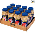 PLANTERS Unsalted Dry Roasted Peanuts 16 oz (12-Pack)