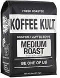 Koffee Kult Koffee Kult Medium Roast Smooth and Flavorful Medium Roast Coffee Beans- Perfect for a Relaxing Cup Anytime (Medium Roast 32oz)