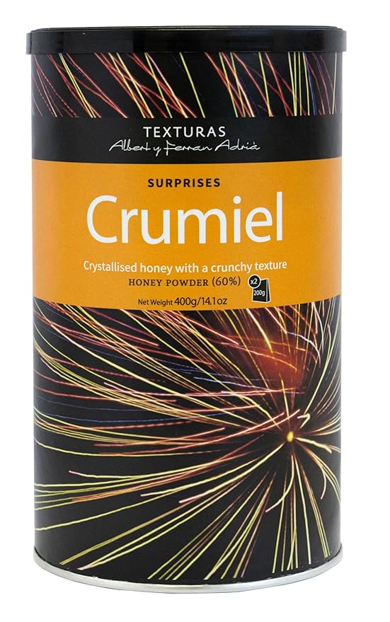 TEXTURAS | Crumiel | Crystalized Honey Powder | Surprises | by Albert y Ferran Adria | 400 gr (14.1 oz)
