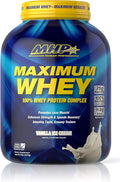 Maximum Human Performance Maximum Whey Protein 25g Fast Acting Delicious Tasting Protein Enhances Strength &amp Speeds Recovery Vanilla Ice Cream 62 Servings 5 Pound