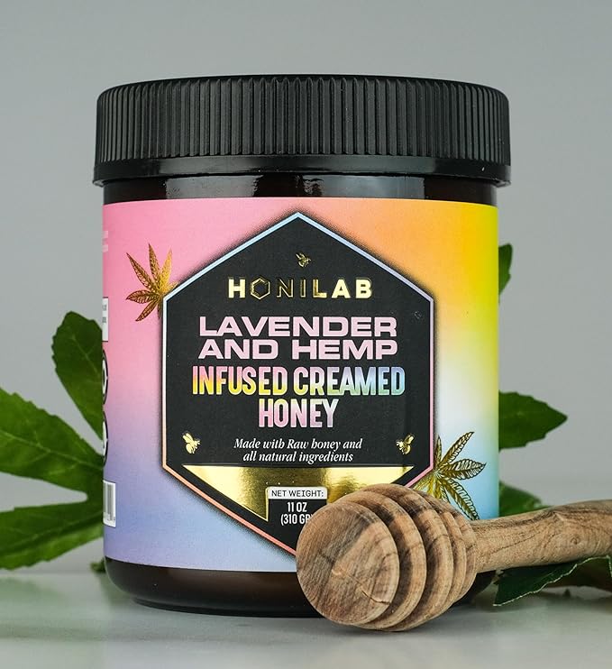 Honilab honey (Lavender Hemp Honeycomb)