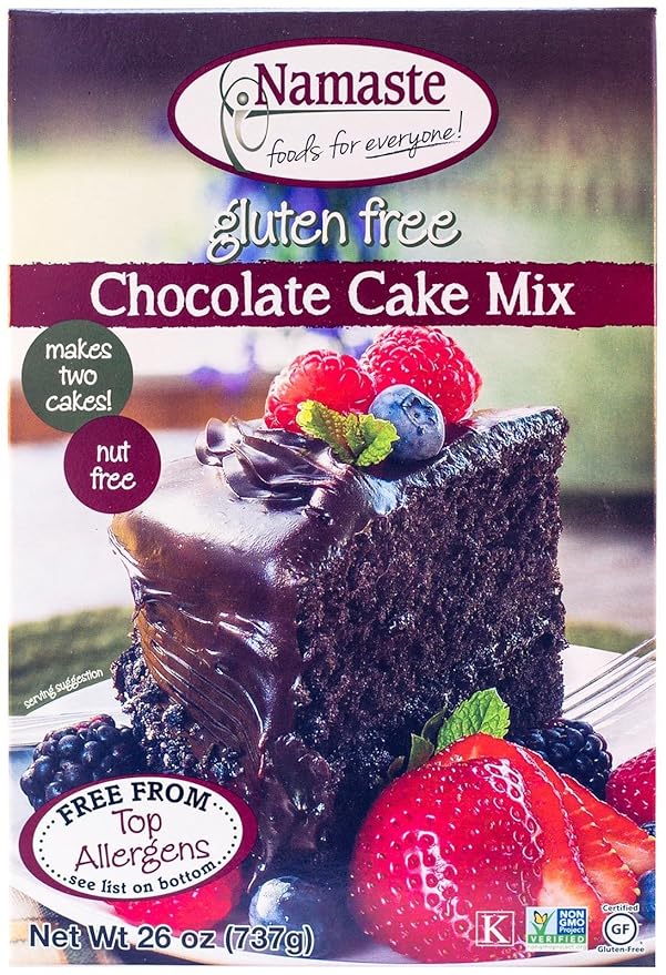 Namaste Foods Chocolate Cake Mix - 26 oz
