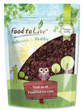 Food to Live Sultana Raisins 5 Pounds – Natural Dried Grapes for Baking Snacking &amp Trail Mixes. No Sugar Added Unsulfured Lightly Coated with Sunflower Oil. Perfect Pantry Staple