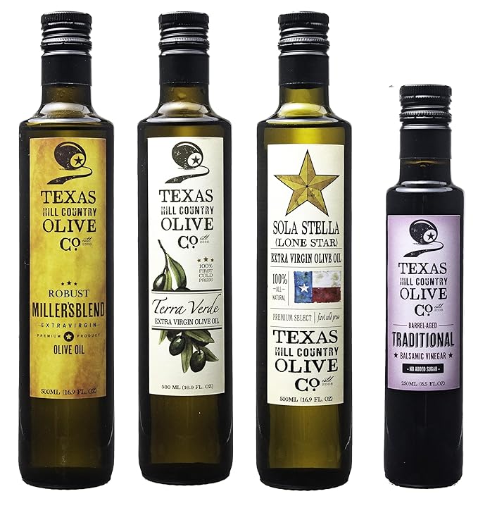 The Big D Premium Olive Oil and Balsamic Vinegar Kraft Gift Set