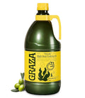 Graza Frizzle High Heat Cooking Oil - Cooking Oil with a High Smoke Point &amp Neutral Flavor in a Squeeze Bottle for Frying Baking &amp Grilling - Oil Made from 100% Olives - 2L (67.6 Fl Oz)