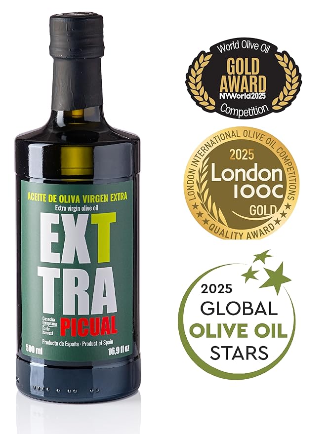 EXTTRA Original - Extra Virgin Olive Oil Early Harvest (Picual Variety) - 500 ml / 16.9 Fl Oz