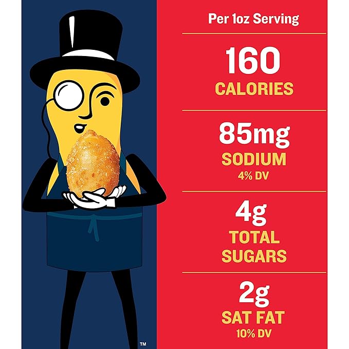 PLANTERS Honey Roasted Peanuts (2.16 lb Container) 6PK