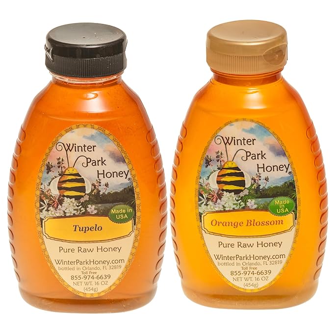 Winter Park Honey - Raw Unfiltered Tupelo &amp Orange Blossom