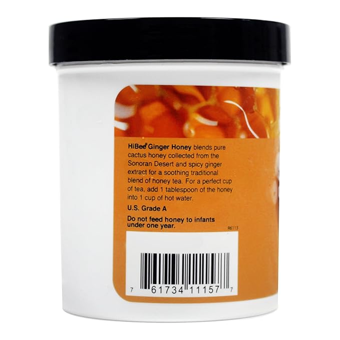 HIBEE Ginger Honey_22oz