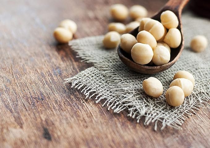 Food to Live Organic Whole Macadamia Nuts 18 Pounds – Non-GMO Raw Shelled Unsalted Kosher Vegan Bulk. Keto Snack. Buttery Flavor. Good Source of Fiber Healthy Fats. Perfect for Desserts.