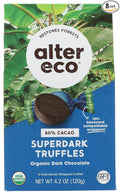 ALTER ECO CHOCOLATE TRUFFLE SUPERDARK 4.2OZ 8PACK