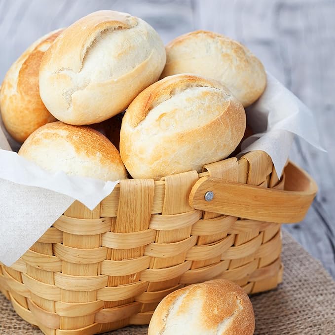 Augason Farms Bread and Roll Mix Can Emergency Food Supply48 Servings10 Year Shelf Life - Makes 6 Loaves or 72 Bread Rolls for Prepared Meals Ready to Eat(Pack of 3)