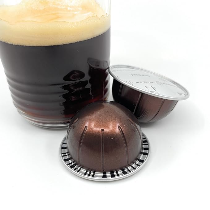 Single Origins Intenso Coffee Pods The Perfect Blend Premium Coffee &amp Espresso Capsules Pods Brews 230ml / 7.7 Ounce10 Capsules Pods Pack of 1 (10 Intenso)