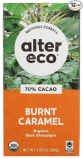 Alter Eco Choc Bar Drk Sltd Brnt Cr 2.82 Oz (Pack of 12)