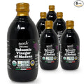 Food To Live Organic Balsamic Vinegar of Modena 500 ml – Italian Unfiltered Unpasteurized Aceto Balsamico di Modena IGP Non-GMO Vegan (Pack of 6)