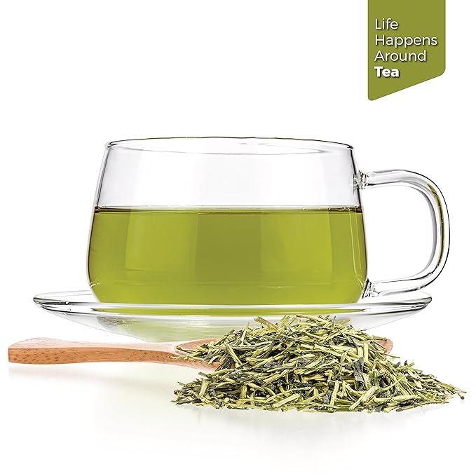 Tealyra - Premium Kukicha Twig Kabuse - Japanese Green tea - Loose Leaf Tea - Mild Slightly Nutty Flavour - High Level of Antioxidants - Caffeine Level Low - 200g