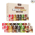 Variety Pack Protein Shake 20g+ Protein Low Sugar Keto-Friendly Meal Replacement Shake With Crunchy Protein Balls (14 Servings Variety)