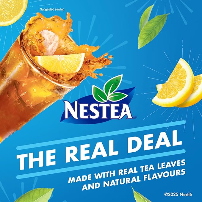 Nestea Original Canadian Lemon Iced Tea Mix Jumbo Can 2.2 Kilogram 122 Servings Imported from Canada
