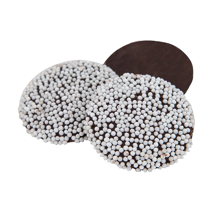 Bulk Foods Snow Caps Dark Chocolate Nonpareiles (1.500 Lbs)