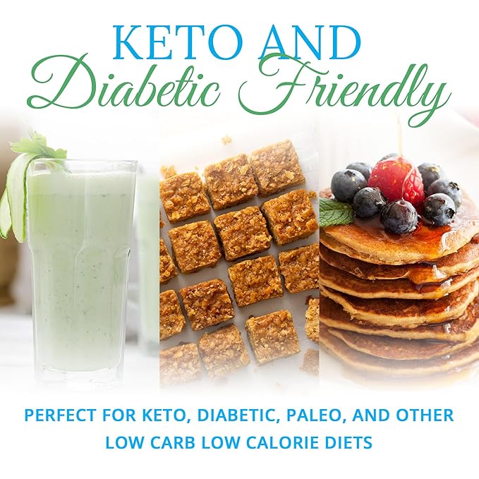 Keystone Pantry - Allulose Sweetener Low Calorie and Low Carb Sugar Substitutes Natural Allulose Sugar Substitute Gluten Soy and Sugar Alcohol-Free 2 Lbs. (packaging may vary)