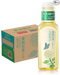 ORIENTAL LEAF Bottled Jasmine Green Tea Unsweetened Iced Tea 16.9 FL oz bottles (Pack of 15) Sugar Free 0 Calories