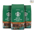 Starbucks Ground Coffee Medium Roast Coffee Decaf Pike Place Roast 100% Arabica 3 bags (12 oz each)