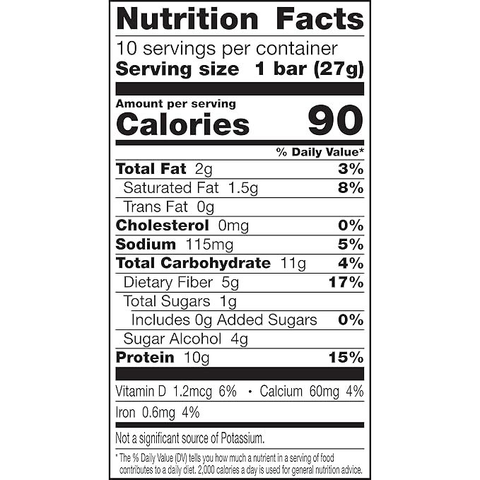Protein One 90 Calorie Keto Protein Bars Strawberries and Cream 10 ct (Pack of 6)
