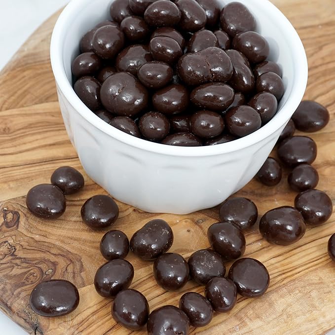 Dark Chocolate Covered Raisins 2 Pound Bulk Bag Chocolate Covered Raisins The Hampton Popcorn &amp Candy Company