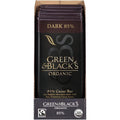 Green &amp Black's Organic Dark Chocolate 85% Cacao 90g (Pack of 10)
