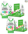 Orgain Organic Nutritional Shake Vanilla Bean + Strawberries &amp Cream 11 Fl Oz (Pack of 12)