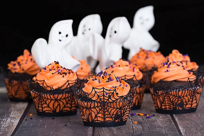 Halloween Sprinkles - Bulk Sprinkles - 1.6 LB - Orange Black Purple and White Jimmies