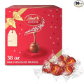 Lindt LINDOR Milk Chocolate Truffles 90 Count Gift Box Chocolate Candy with Smooth Melting Truffle Center 38 oz. Box