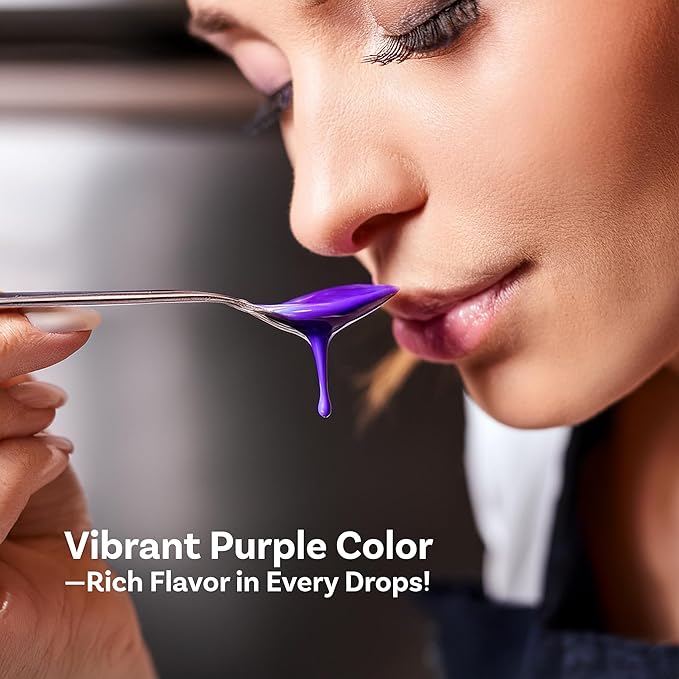 Ube Purple Yam Flavoring Extract Restaurant Size by Butterfly 1 Liter 34 Fl. Ounce