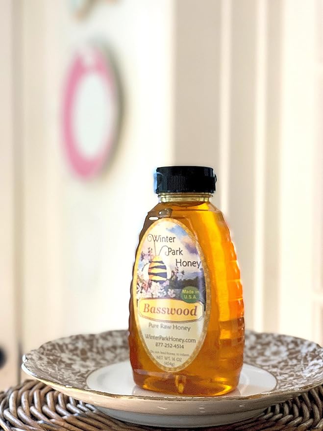 Winter Park Honey - Raw Basswood Honey - (16oz)