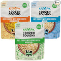 A Dozen Cousins Bone Broth Rice Variety 6pk Ready to Eat Seasoned High Protein Rice Clean Ingredients Sea Salt Classic Spanish Easy Side Dish Halal Chicken Bone Broth Gluten Free 8oz Packets