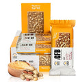The GFB Peanut Butter Protein Bars - Gluten Free Plant Based Non GMO Sustainably Made – Ridiculously Tasty Healthy Vegan Nutrition Snack Protein Bars 2.05 oz (12 Count)