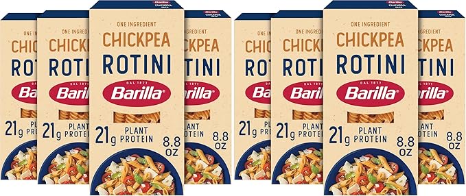 Barilla Chickpea Rotini Pasta 8.8 oz (Pack of 8)