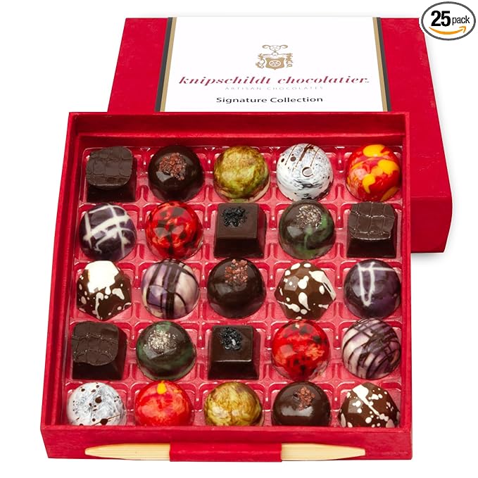 Knipschildt Chocolatier Signature Collection Truffles 25-Piece Gift Box 25 Piece Assortment