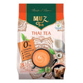 MuzTea Thai Tea Mix Milk Tea Powder 3 in 1 Instant Thai Tea Drink Packets Authentic Assam Tea Leaves For Hot Ice Tea No Artificial Color 15 Sachets (Thai Milk Tea)
