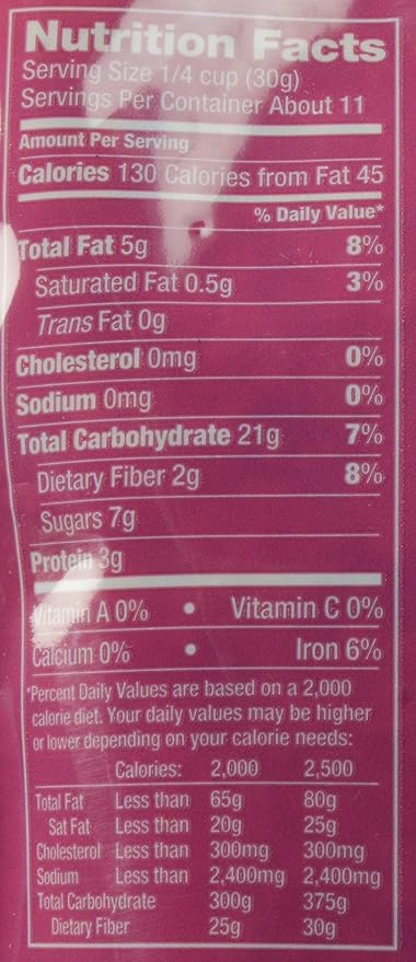 Udi's Gluten Free Granola Cranberry 12 oz Pouches (Pack of 3)